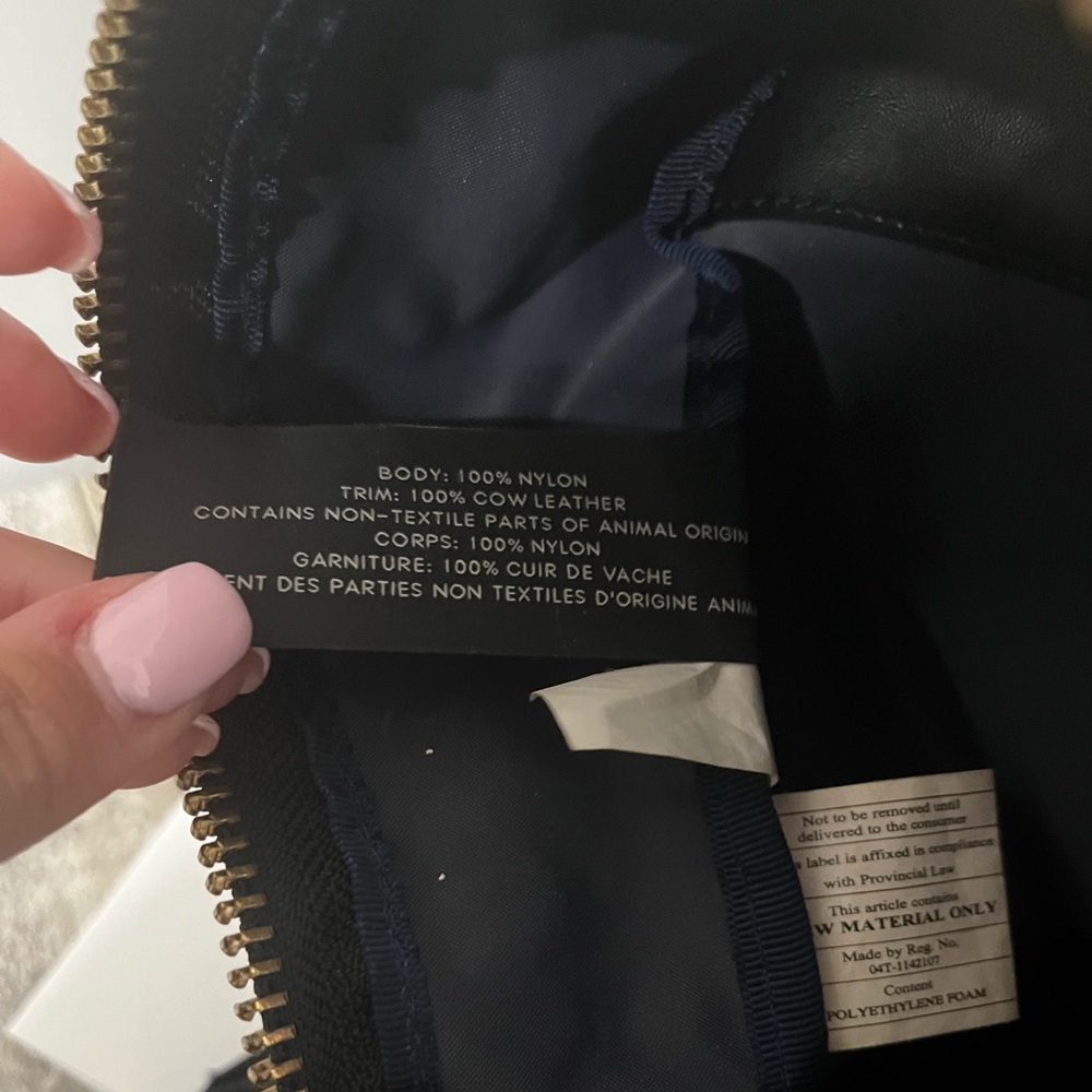 Marc Jacobs Navy Mini Backpack - Picture 2 of 6